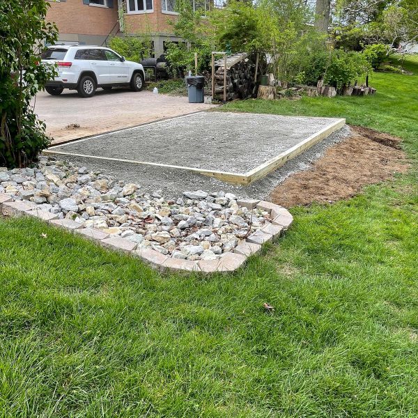Shed Pads by Jackson Home Services