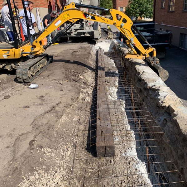 wall building by Jackson Home Services