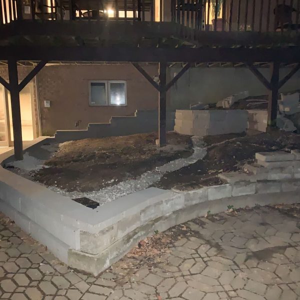 wall building by Jackson Home Services